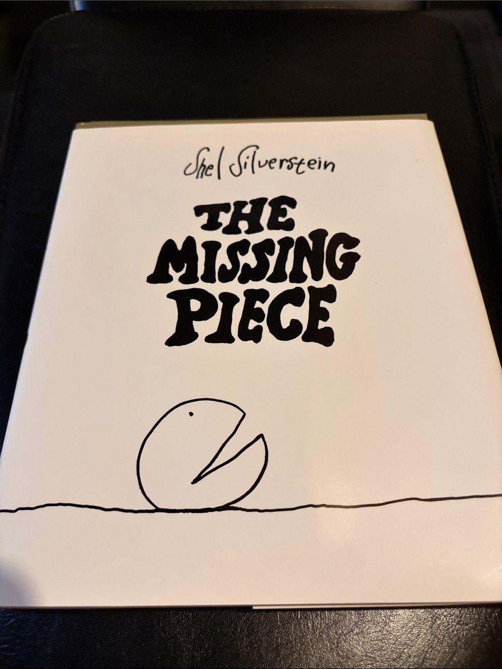 The Missing Piece Wall Book - White & Black